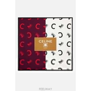 CELINE [E32]������ 2AW902R45GGS8 ���� ��ī�� ���÷� CELINE square in silk twil[E32]������ 2AW902R45GGS8 ���� ��ī�� ���÷� CELINE sq