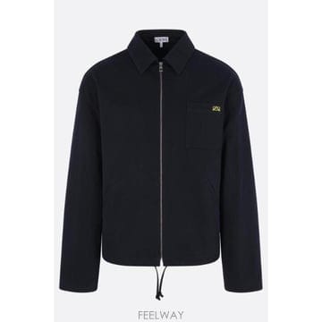 [E32]로에베 H526Y02WFG9602 남성 자켓 LOEWE full zip jacket in twill