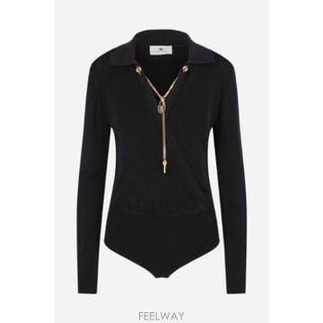 [E32]ELISABETTA FRANCHI BK03S66E2110 의류 니트 스웨터 가디건 ELISABETT