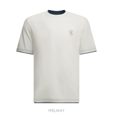 [V90]브루넬로 쿠치넬리 MW8577427TCZG13 남성 티셔츠 긴팔 반팔 Crewneck T shirt