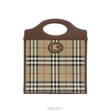 [V90]버버리 8128442 여성 토트백 탑핸들백 쇼퍼백 Small Pocket Handbag