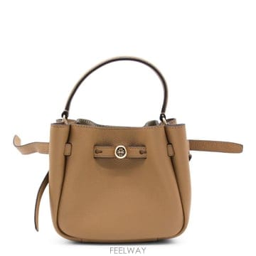 [B47]토리버치 179988227 여성 숄더백 사첼백 크로스백 CAMEL LEATHER SATCHEL