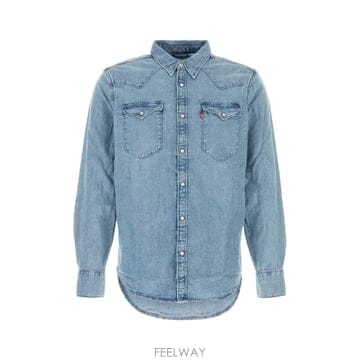 리바이스 남성 셔츠 블루스카이마운틴