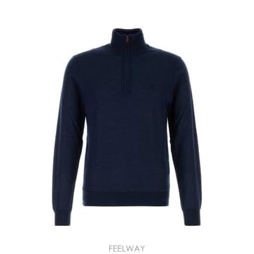 [X45]에트로 MRKF0120AU12Q B0324 남성 스웨터 니트 가디건 Navy blue wool bl