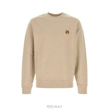 [X45]메종 키츠네 PM00303KM0340 0604 남성 맨투맨 스웨트셔츠 후드 Sand cotton s