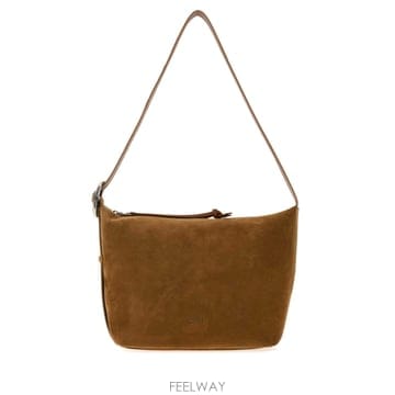 Loewe [X45]�ο��� BB22CMDX05 TOBACCO ���� ��Ʈ�� ���۹� ũ�ν��� Brown suede Loop[X45]�ο��� BB22CMDX05 TOBACCO ���� ��Ʈ�� ���۹� ũ��