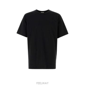 [X45]드리스반노튼 2620211014600 900 남성 티셔츠 민소매 탑 Black cotton over