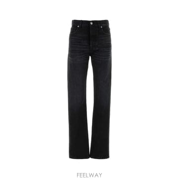 [X45]펜디 FLP376B1PH F0QA1 남성 데님 청바지 진 Black denim jeans