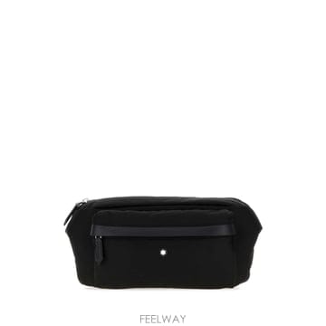 Montblanc [X45]������ 222899 000 ���� ��Ʈ �㸮�� ������� Black canvas belt bag[X45]������ 222899 000 ���� ��Ʈ �㸮�� ������� Black