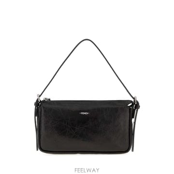 [X45]펜디 8BS123B14M F0QA1 여성 토트백 쇼퍼백 탑핸들백 핸드백 Black leather m