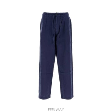 [X45]폴로  710971941 001 남성 바지 면바지 조거 카고 와이드 Navy blue linen p