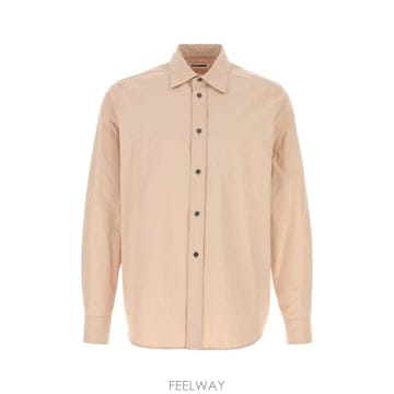 [X45]질샌더 J21DL0289J45338 257 남성 셔츠 남방 긴팔 반팔 Light pink cotto