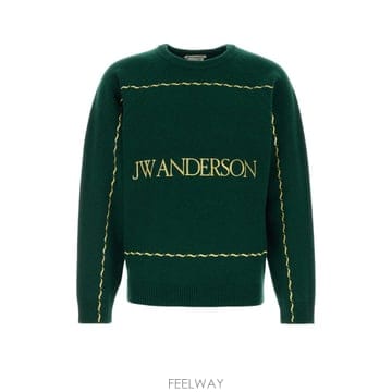 J.W.Anderson [X45]JW�ش��� KW1584YN0471 555 ���� ������ ��Ʈ ����� Bottle green wool[X45]JW�ش��� KW1584YN0471 555 ���� ������ ��Ʈ �����