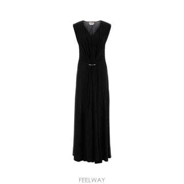 Sportmax [X45]����Ʈ���� 2622626021600 003 ���� ���ǽ� �� �̵� �̴� �巹�� Black stretc[X45]����Ʈ���� 2622626021600 003 ���� ���ǽ� �� �̵� 