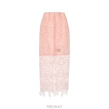 Cecilie Bahnsen [X45]���Ǹ��� �ݼ� 226RTW17019 BLUSHPINK ���� ��ĿƮ ġ�� �� �̵� �̴Ͻ�ĿƮ Pink[X45]���Ǹ��� �ݼ� 226RTW17019 BLUSHPINK ���� ��ĿƮ 