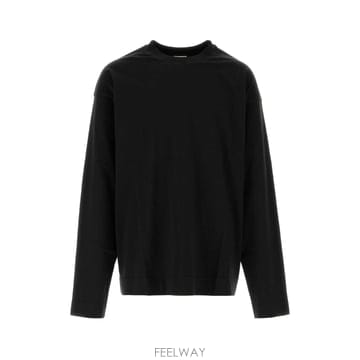 [X45]드리스반노튼 2620211084603 900 남성 티셔츠 민소매 탑 Black cotton over