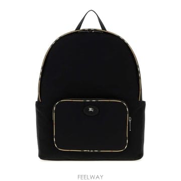 Burberry [X45]������ 8127575 A1189 ���� ��Ʈ�� ���۹� ũ�ν��� Black canvas backpack[X45]������ 8127575 A1189 ���� ��Ʈ�� ���۹� ũ�ν��� 