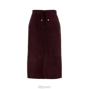 Max Mara [X45]������������ 2629406011600 003 ���� ��ĿƮ ġ�� �� �̵� �̴Ͻ�ĿƮ Burgundy[X45]������������ 2629406011600 003 ���� ��ĿƮ ġ�� 