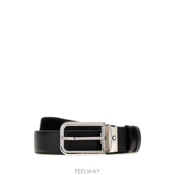 Montblanc [X45]������ 223411 000 ���� ��Ʈ �㸮�� ������� Black leather reversible [X45]������ 223411 000 ���� ��Ʈ �㸮�� ������� Black