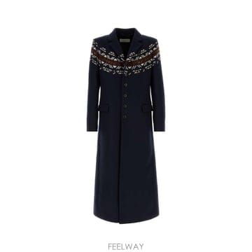 Dries Van Noten [X45]�帮���ݳ�ư 2620202384216 509 ���� ��Ʈ ���� �� Ʈ��ġ ���� Navy blue wo[X45]�帮���ݳ�ư 2620202384216 509 ���� ��Ʈ ���� �� 