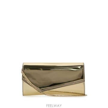 Jimmy Choo [X45]������ EMMIEMIF GOLD ���� Ŭ��ġ�� �Ŀ�ġ�� Gold synthetic leather E[X45]������ EMMIEMIF GOLD ���� Ŭ��ġ�� �Ŀ�ġ�� Gold 