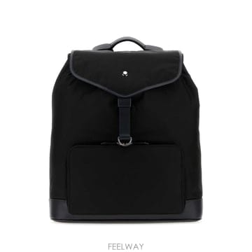 Montblanc [X45]������ 223109 000 ���� ���� Black canvas backpack[X45]������ 223109 000 ���� ���� Black canvas backpack