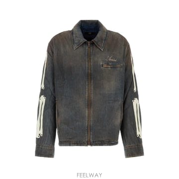 Amiri [X45]�ƹ̸� AM326JA003 DARKDUST ���� �������� ���� ĳ�־����� Denim jacket[X45]�ƹ̸� AM326JA003 DARKDUST ���� �������� ���� ĳ