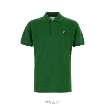 LACOSTE [X45]���ڽ��� L1212 59X ���� ���� ���ɼ��� Green piquet polo shirt[X45]���ڽ��� L1212 59X ���� ���� ���ɼ��� Green pique