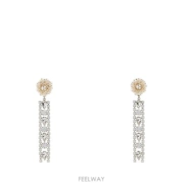 ALESSANDRA RICH [X45]�˷�����ġ FABA3363J0034 3001 ���� �Ͱ��� �Ǿ�� �̾ Embellished m[X45]�˷�����ġ FABA3363J0034 3001 ���� �Ͱ��� ��