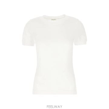 Saint Laurent [W63]���ζ� 869630Y38BD 9000 ���� Ƽ���� ���� ž T SHIRT[W63]���ζ� 869630Y38BD 9000 ���� Ƽ���� ���� ž T SHI