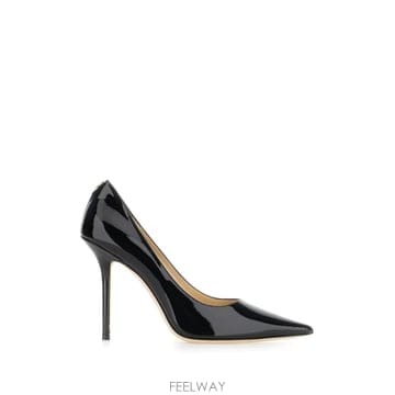 Jimmy Choo [W63]������ LOVE100PWJ BLACK ���� ������ ������ ������ SCARPE CON TACCO[W63]������ LOVE100PWJ BLACK ���� ������ ������ ������