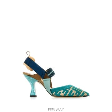 FENDI [W63]��� 8J8875AWCX F1V8V ���� ������ ������ ������ SCARPE CON TACCO[W63]��� 8J8875AWCX F1V8V ���� ������ ������ ������ S
