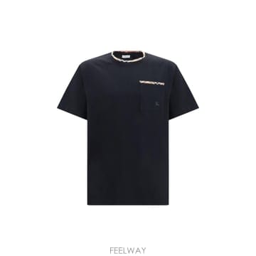 Burberry [K68]������ 8127628 A1189 ���� Ƽ���� �μҸ� ž ���� ���� Cotton T shirt wit[K68]������ 8127628 A1189 ���� Ƽ���� �μҸ� ž ���� 