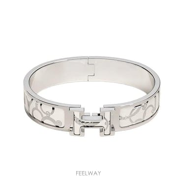 HERMES 에르메스 Clic H Panoplie Equestre 브레이슬릿 여성 팔찌  H700016FOB