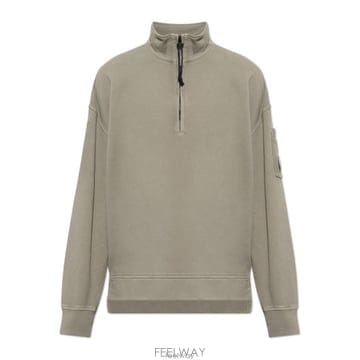 26 FW CP컴퍼니 지퍼넥 롱슬리브 스웨트셔츠 356 21CMSS020A006372M