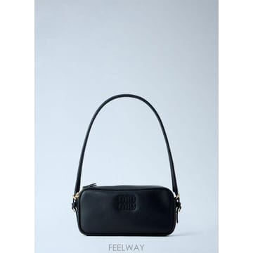 26 FW 미우미우 여성 가죽 숄더 백 miu0266031blk