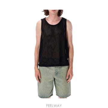 24SS STUSSY 코튼 빅 mesh 탱크 24P1140349M0001 TP572118771