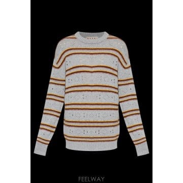 26FW Marni Embroidered 캐시미어 스웨터 GCMG0495Q0UFX330STN38 TP5762