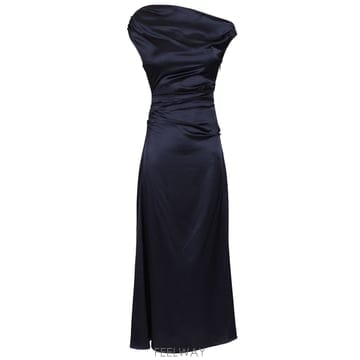 26FW STAUD PHARE 실크 드레스 R25S2316SNNVY TP576867154