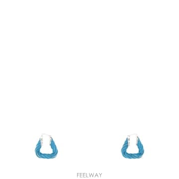 보테가베네타 TRIANGULAR 트위스트 HOOP EARRINGS 732157V507C4631 TP57211