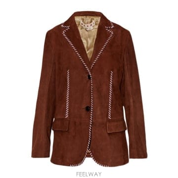 26SS Marni 레더 블레이저 GIMX0323SUULA76100M37 TP571090110