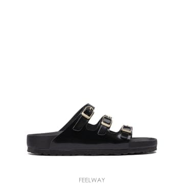 25SS BIRKENSTOCK Florida Fresh 로우 샌들 1029385DBLACK TP5764348