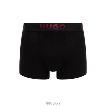 보스 복서 쇼츠 3팩 블랙