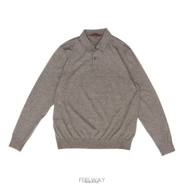 26 FW 로로 피아나 롱 슬리브 폴로 셔츠 J2K7 FRM0229
