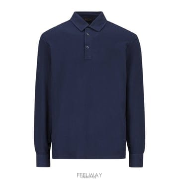 26 FW 로로 피아나 롱슬리브 폴로 셔츠 W551 FAI1311