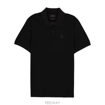 26SS BELSTAFF 폴로 스틸 CON PATCH 로고 106040BLACK TP574743069