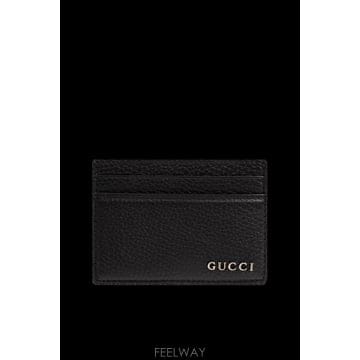 구찌 블랙 cardholder with 로고 771157AABXM1000 TP572117572