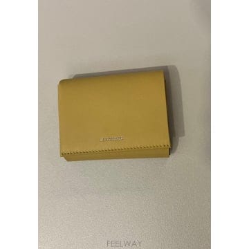 25SS 질샌더 FOLDED 레더 카드 홀더 J25UI0005P5995235 TP577988114