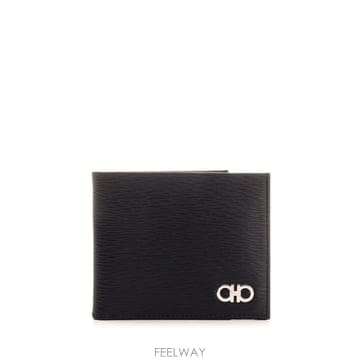 26FW 페라가모 텍스처 레더 왈렛 with 로고 66A063685956007 TP576726137