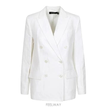 26SS 랄프 로렌 Narain 블레이저 lt drapy linen visc 200P03657001 TP57